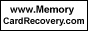 Recovery of data from memory card